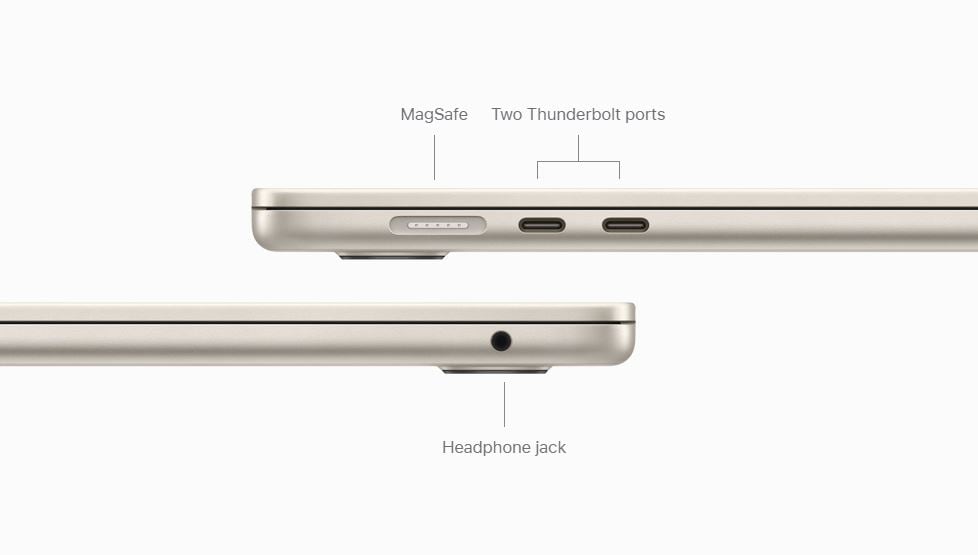 Laptop APPLE MacBook Air 15 mc9h4ro/a, Apple M3, 15.3